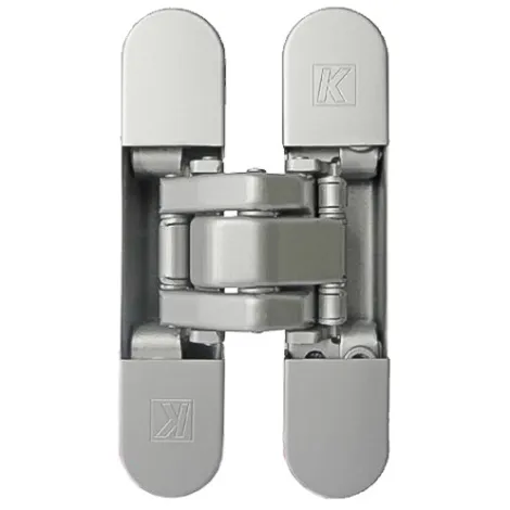 Петля универсальная скрытой установки Kubica Atomika Slim K8060 DXSX, NS 60кг матовый никель