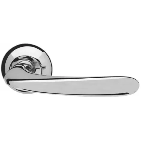 Дверная ручка на круглом основании Armadillo Pava LD42-1CP-8 хром