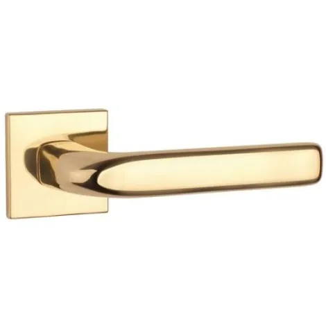 Дверная ручка Tupai на квадратном основании 4162 Q 5S-01 золото