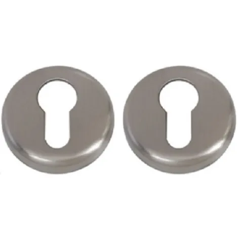 Накладка под цилиндр на круглом основании Colombo CD 63 G B матовый никель