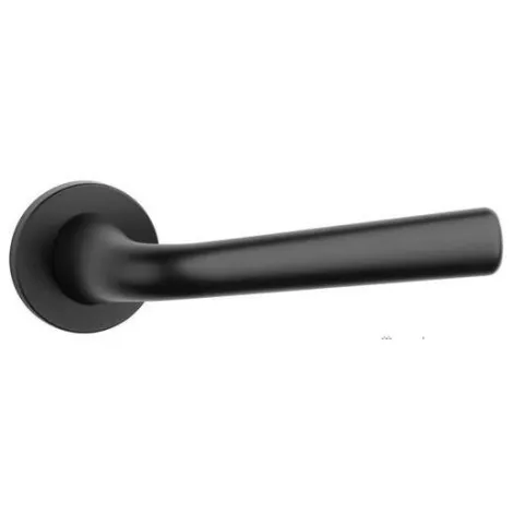 Дверная ручка на круглом основании APRILE TULIPA R 7S BK черный