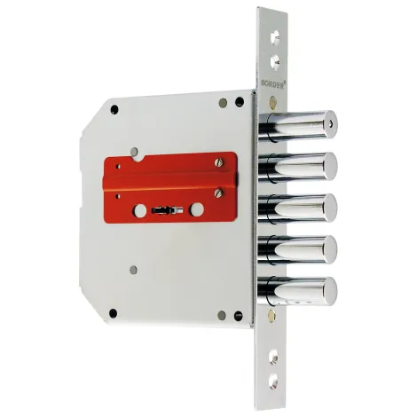 Замок врезной Border сувальдный ЗВ8-6 ПК5/15 (прав.), 5 кл. (дл. кл. 120 мм) /72261/