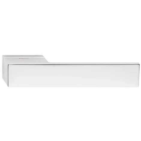 Дверная ручка на прямоугольном основании Linea Cali LOFT 431/006 CR хром глянцевый