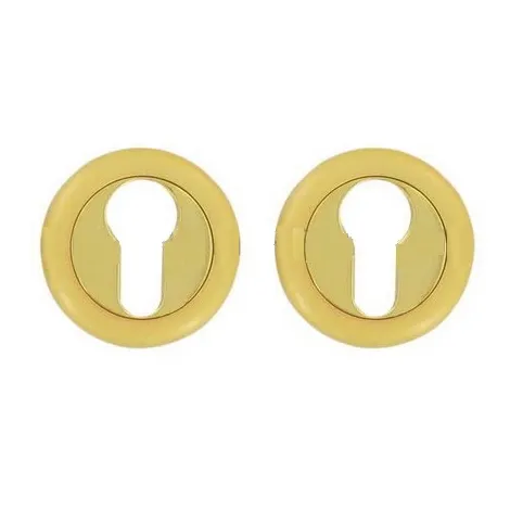 Накладка под ключ на нижней круглой розетке д.50 мм Sicma CYL/50 Si OS матовое золото