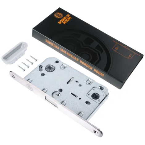 Защелка магнитная Border под WC никель глянец