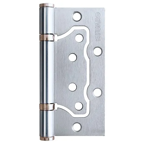 Петля универсальная Fuaro без врезки IN4500W-BL WP (500-2BB/BL 100x2,5) белый жемчуг БЛИСТЕР