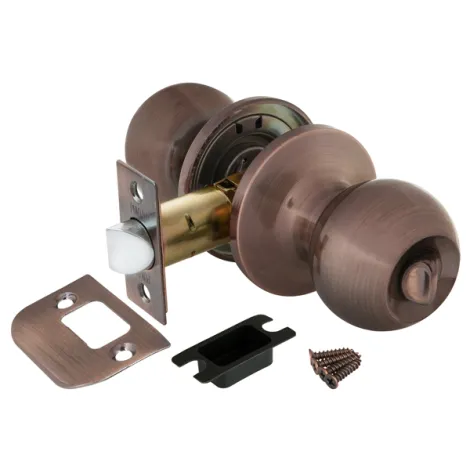 Ручка защелка Punto 6072 AC-B (фик.) медь