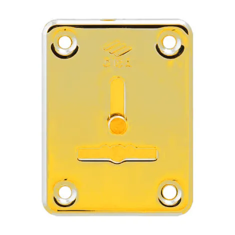 Накладка на Cisa сувальдный замок со шторкой 06.081.01 (1 шт) латунь