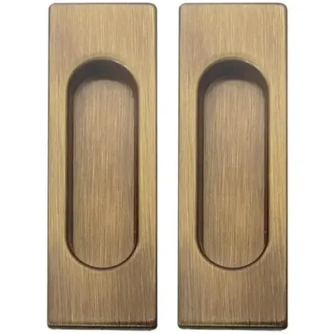 Ручка для раздвижных дверей Fimet 3663AC F43 сатинированная бронза