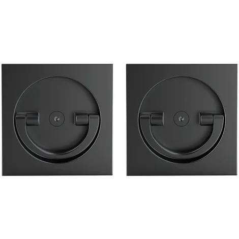 Ручка поворотная Armadillo для раздвижных дверей SH.QUADRO55.BK8x2 BL-26 черный