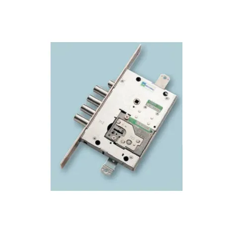 Замок врезной сувальдный с защелкой Mottura 52.Y535M My Key D (правый), ключ 40 мм