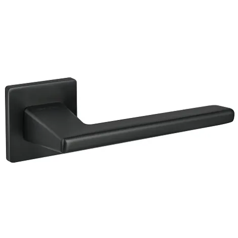 Дверная ручка на квадратном основании Fuaro K.SL52.PRIME (PRIME SL) BL-24 черный