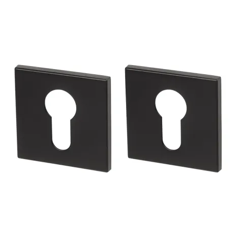 Накладка под цилиндр на квадратном основании Armadillo ET.K.YM BL-26 черный