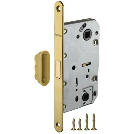 Защелка врезная Fuaro MAGNM96WC-50 (M96WC-50) GOLD-24 золото 24K