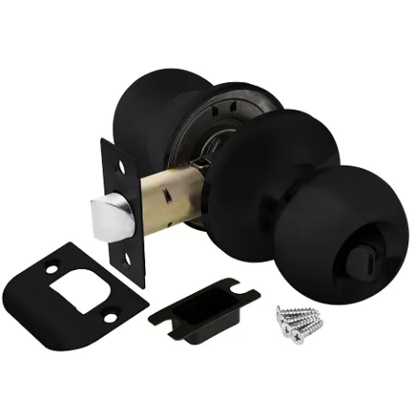 Ручка защелка Punto 6072 BL-B (фик.) черный