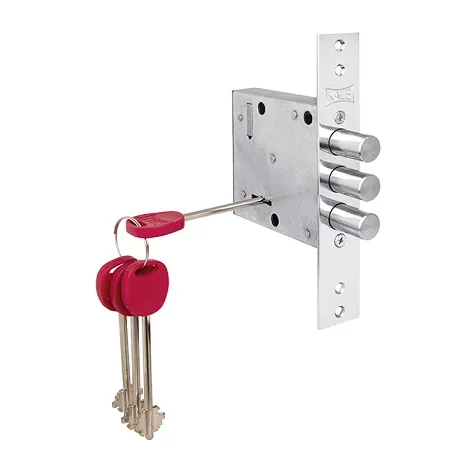 Замок врезной Kale kilit (Кале килит) сувальдный 447/L, 4 кл. (кл. 60 мм)