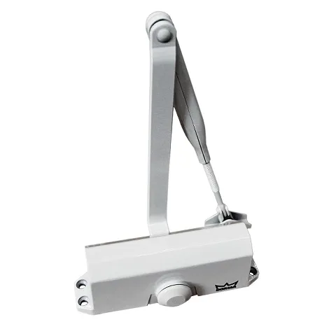 Доводчик дверной Dorma (Дорма) TS 77 EN 2, с рычажной тягой, белый