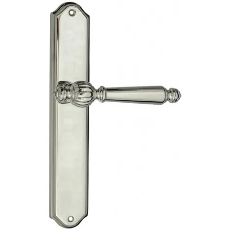 Дверная ручка Venezia \"PELLESTRINA\" на планке PL02 полированный хром