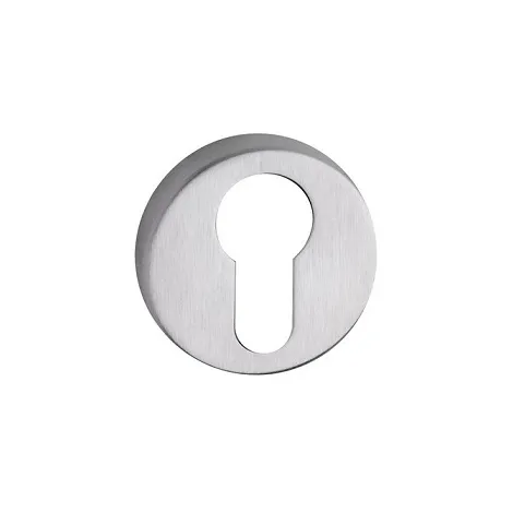 Накладка под цилиндр на круглом основании Fimet 242 F05 матовый хром