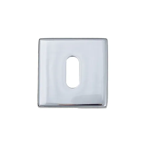 Накладка под ключ буратино на квадр. основании Fratelli Cattini KEY 8FS-CR полированный хром 2 шт.