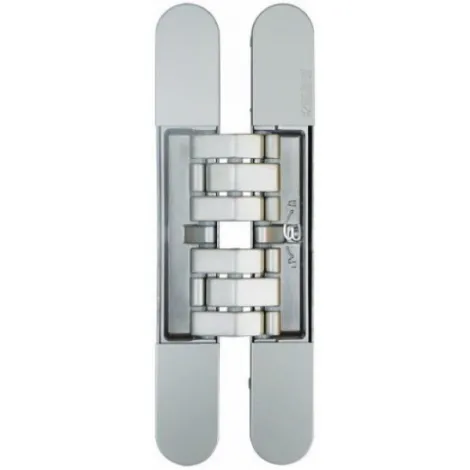 Петля универсальная скрытой установки Kubica 7200 DXSX, CS 200кг матовый хром