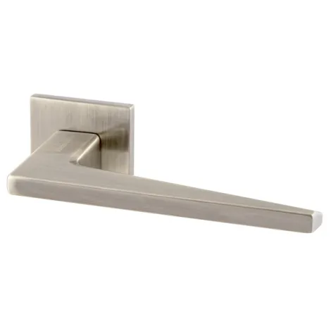 Дверная ручка на квадратном основании Armadillo MORI USS SN-3 Матовый никель