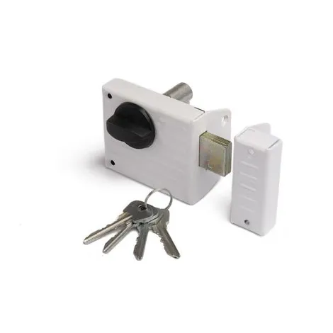 Замок накладной Zenit ЗН1-2.1 (белый)