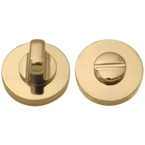 Фиксатор поворотный на круглом основании Colombo CD 49 BZG G полированная латунь