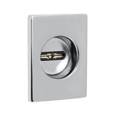 Накладка на сувальдный замок Fuaro ESC.S-auto.RL/U/K.477 СР-8 хром