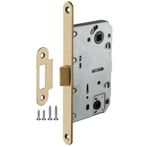 Защелка врезная Ajax PLASTLP96WC-50 SSG сатинированное золото