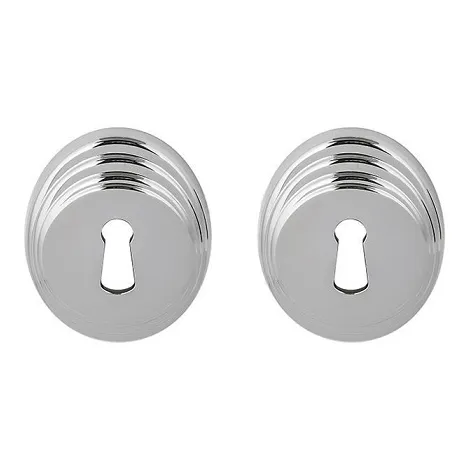 Накладка под ключ Буратино на круглом основании Colombo DB 13 ВВ хром