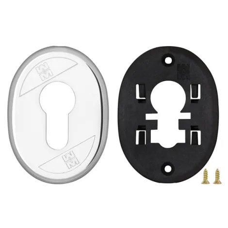 Накладка на Mottura (Моттура) цилиндр овальная 95.397 (ХРОМ), 1 шт