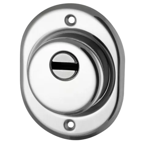 Броненакладка на ЦМ/сквоз. крепл. (от вырывания, 25 мм) ET/ATC-Protector 2-25 SC-14 Матовый Хром box