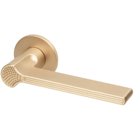 Дверная ручка на круглом основании Armadillo  R.YM.HONEY FSG-39 флорентийской золото