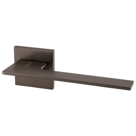 Дверная ручка на квадратном основании Armadillo MIRAGE USS BPVD-77 Вороненый никель