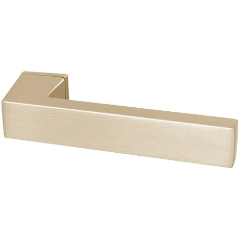 Дверная ручка на квадратном основании Armadillo K.ART30.CLARITY FSG-39 флорентийское золото