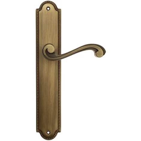 Дверная ручка Venezia \"VIVALDI\" на планке PL98 матовая бронза