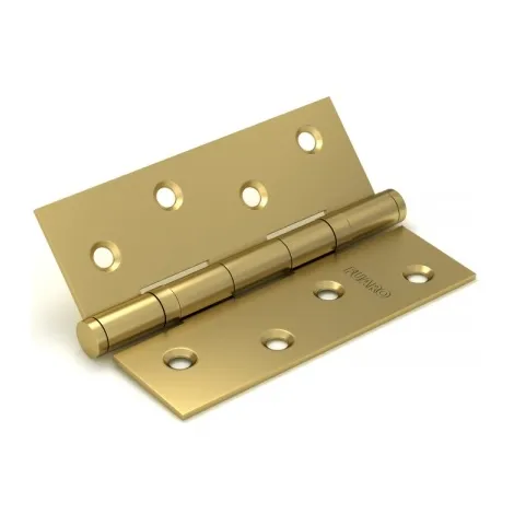 Петля универсальная Fuaro IN4200U SB (2BB 100x75x2,5) матовое золото