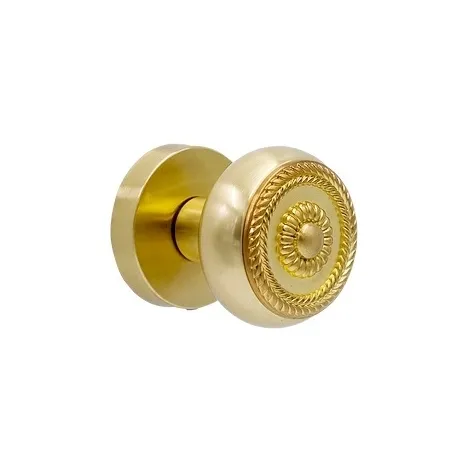 Ручка кноб поворотная Pirouette SIRIUS L149 MATTE BRASS матовая латунь