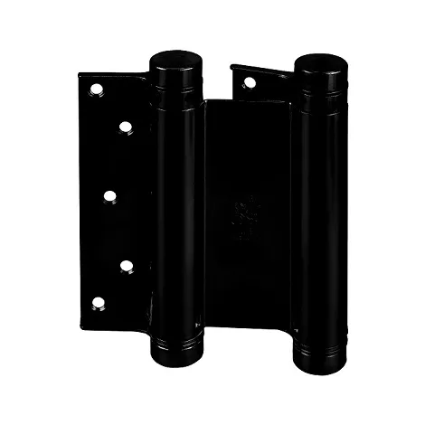 Дверная петля барная пружинная двусторонняя Fratelli Cattini (Aldeghi) 125-40 NM матовый черный