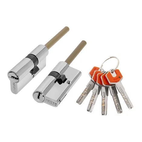 Цилиндровый механизм Fuaro D-PROTERM507/75 mm (40+10+25) термошток 8х65 мм CP, 5 кл.