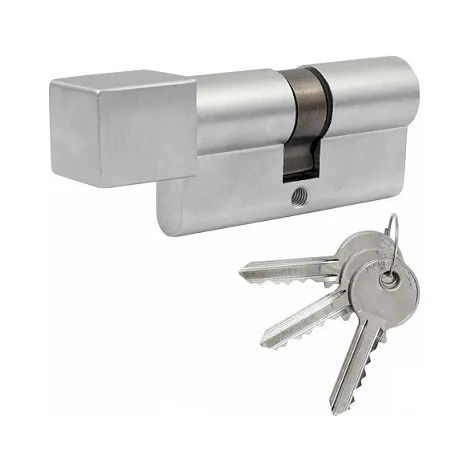 Цилиндровый механизм Cortelezzi Primo 117 SQ 30x30 матовый хром