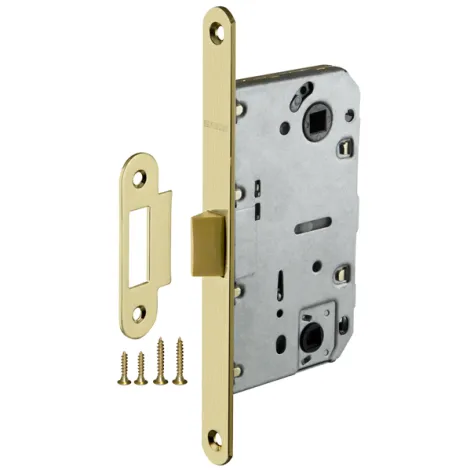 Защелка врезная Fuaro PLASTIC P96WC-50 SG матовое золото