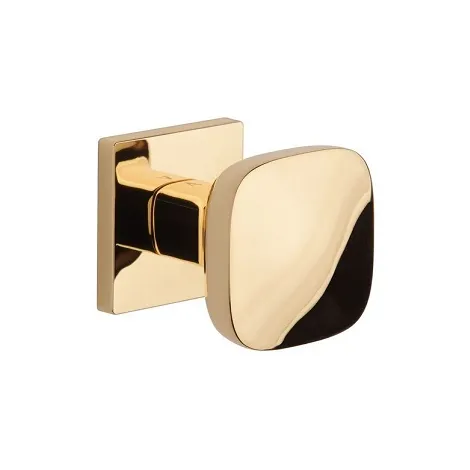 Дверная ручка двусторонняя на квадратном основании APRILE QUERCA Q LG золото