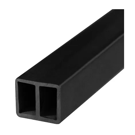 Терморазрыв (спейсер) для термодверей Fuaro (Фуаро) 20х24 мм, черный, длина 3 м