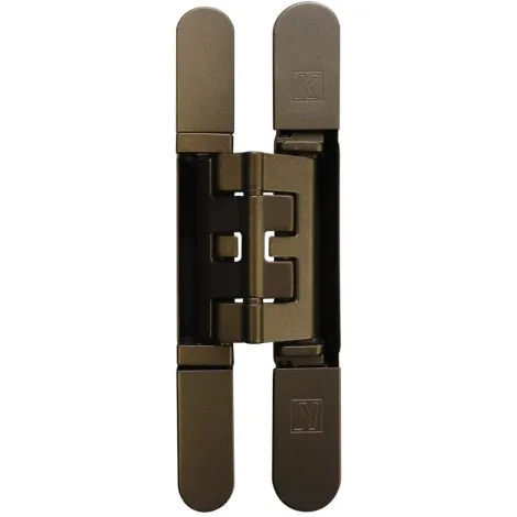 Петля скрытая универсальная асимметричная KUBICA HYBRID K2460 BR бронза (60 kg)