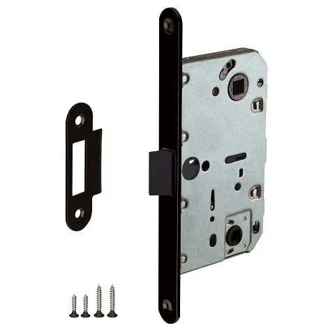 Защелка врезная Punto PL96WC-50 BL черный