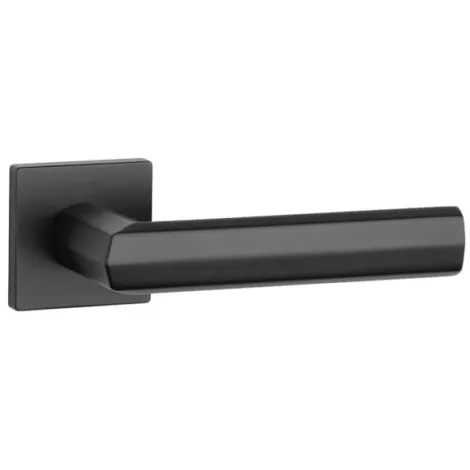 Дверная ручка на квадратном основании APRILE FRESIA Q 7S BK черный