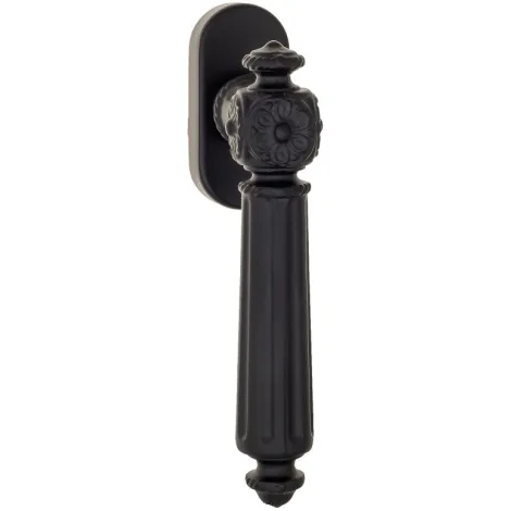 Ручка оконная Fratelli Cattini \"TORCELLO\" FW 7-NM матовый черный