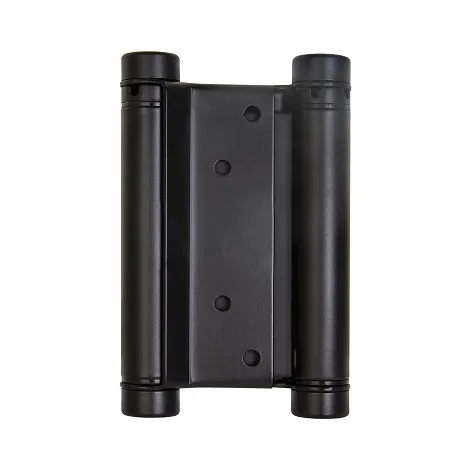 Дверная петля барная пружинная двусторонняя Fratelli Cattini (Aldeghi) 100-30 NM матовый черный